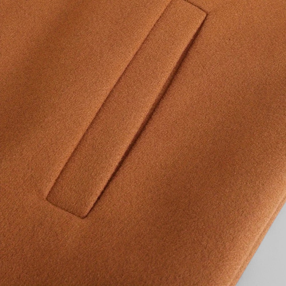 Men’s Smart Casual Coat – Minimalist Button Winter Coat 3