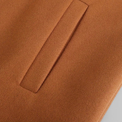 Men’s Smart Casual Coat – Minimalist Button Winter Coat 3