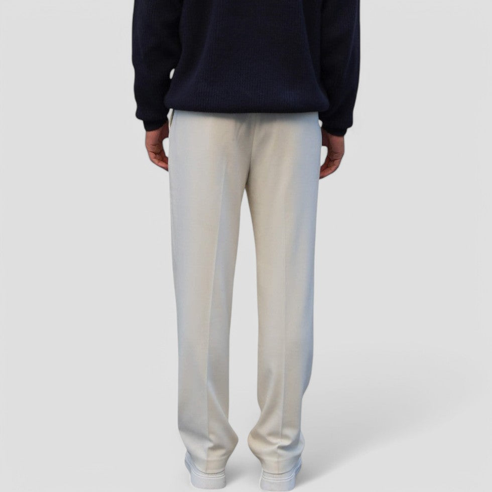 Men's Straight Fit Chino Smart Casual Trousers