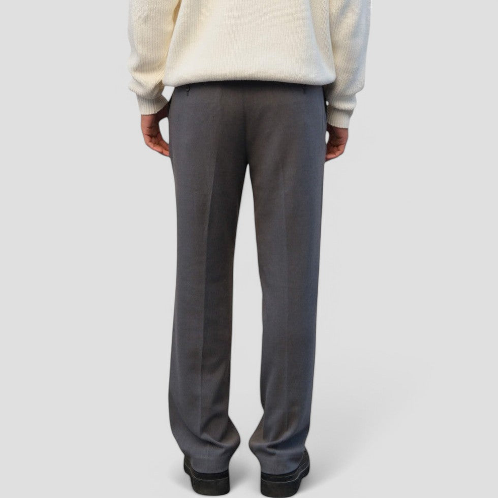 Men's Straight Fit Chino Smart Casual Trousers