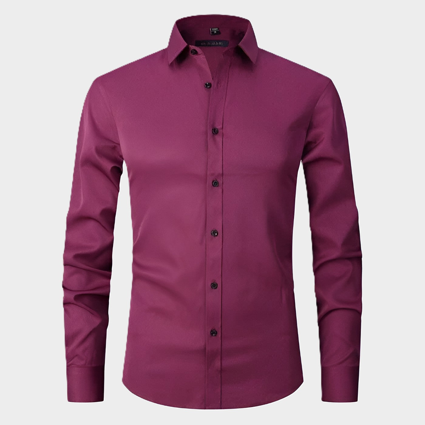 Slim Fit Casual Button Down Shirt Easy Care