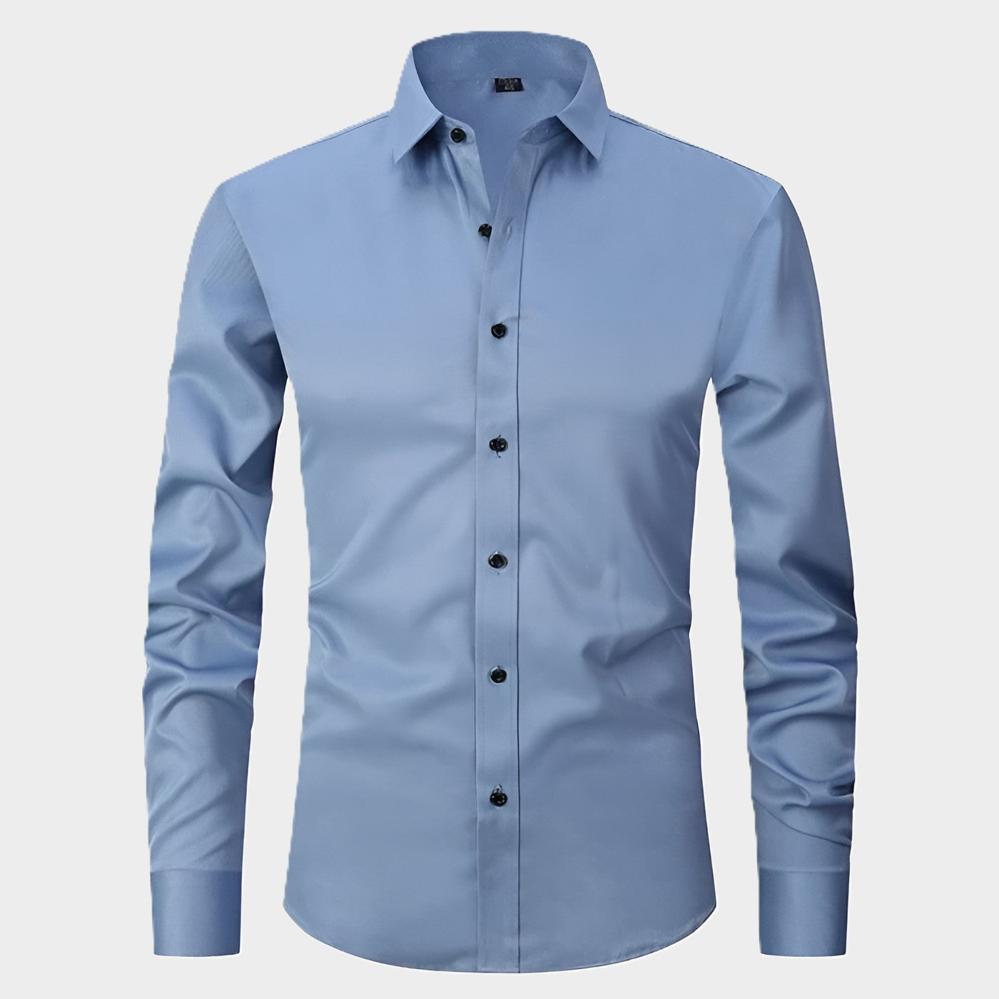 Comfortable Men's Dress Shirt Wrinkle Resistant Moisture Wicking