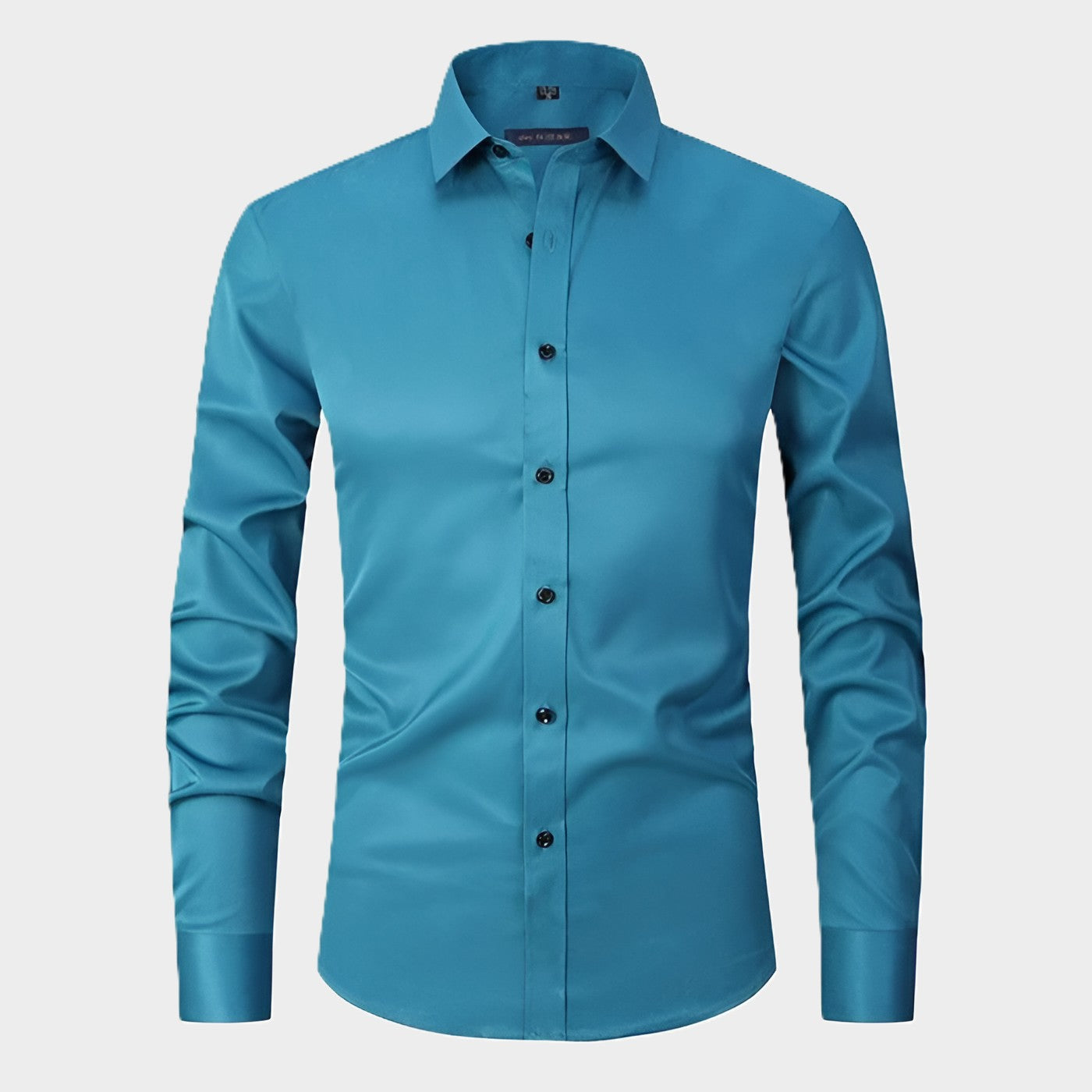 Slim Fit Casual Button Down Shirt Easy Care