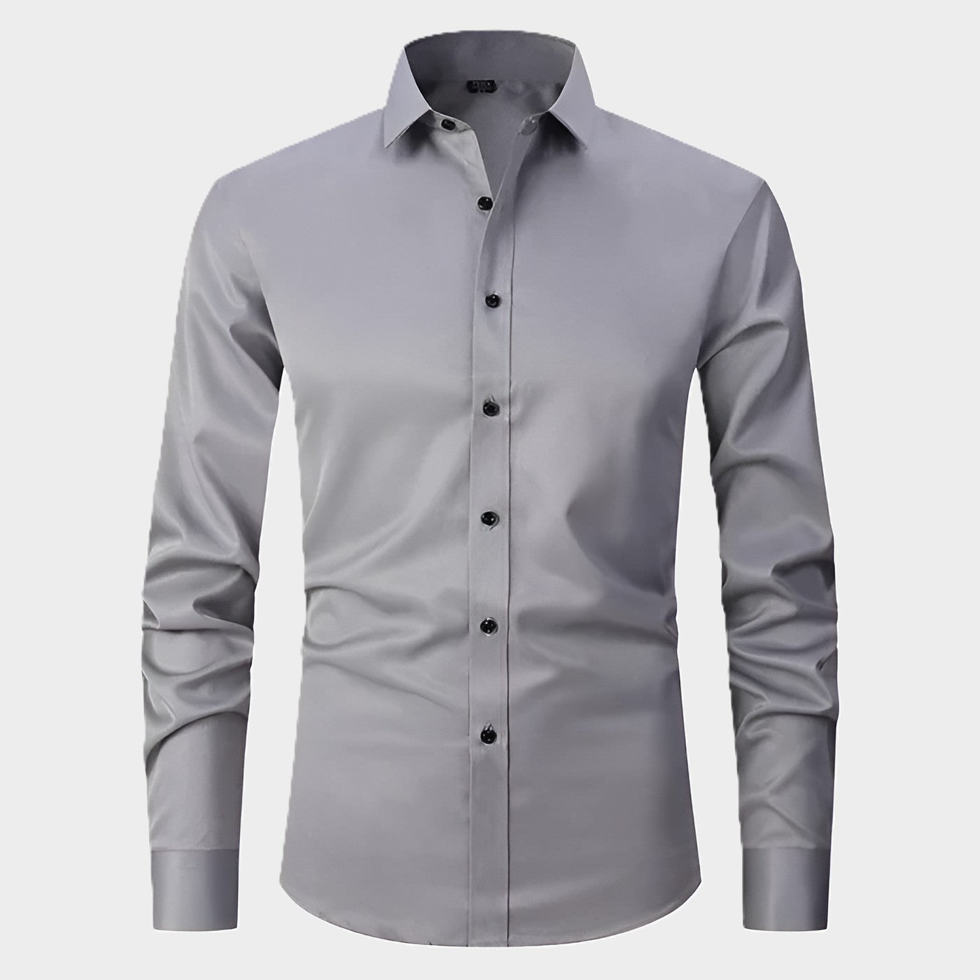 Slim Fit Casual Button Down Shirt Easy Care