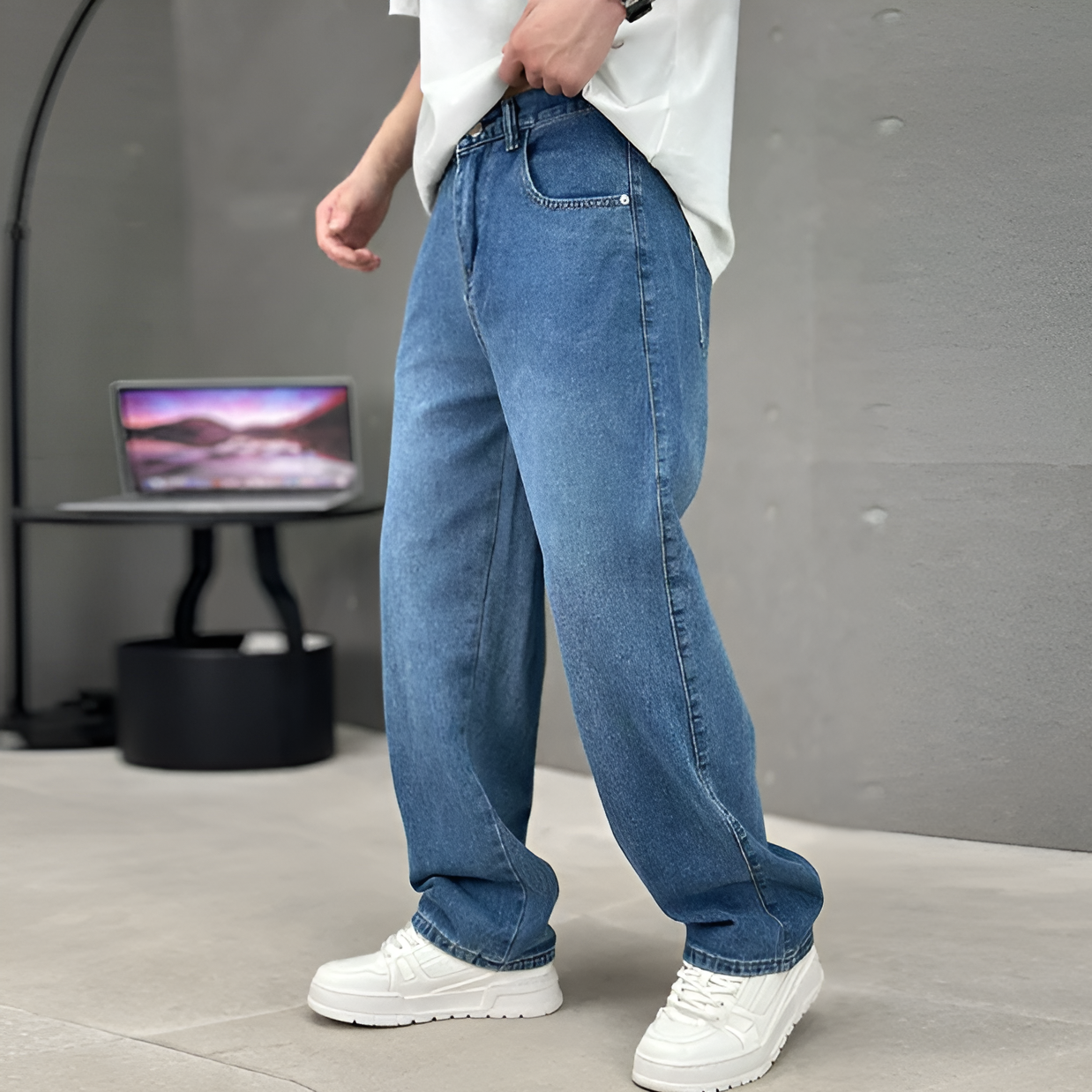Men's Classic Slim Fit Jeans