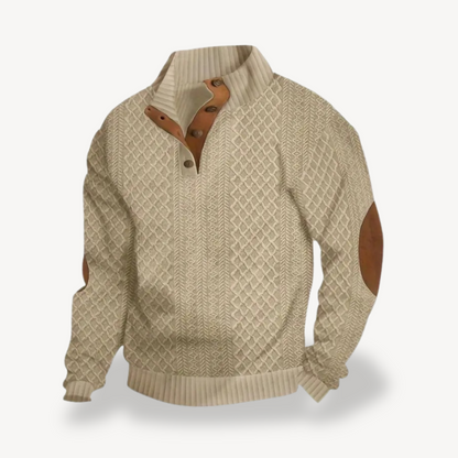 VogeLuxe | Men’s Quilted Heritage Pullover