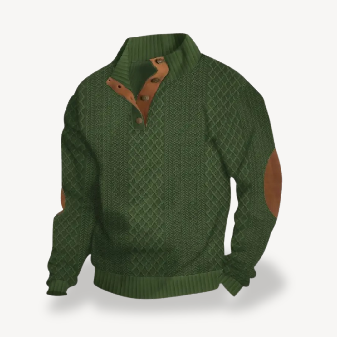 VogeLuxe | Men’s Quilted Heritage Pullover