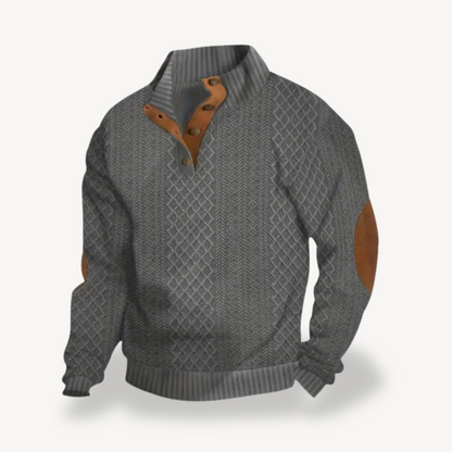 VogeLuxe | Men’s Quilted Heritage Pullover