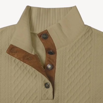 VogeLuxe | Men’s Quilted Heritage Pullover