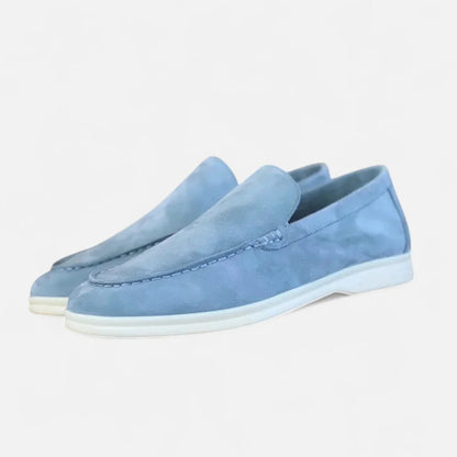 Luxury Leather Slip On Loafers For Men