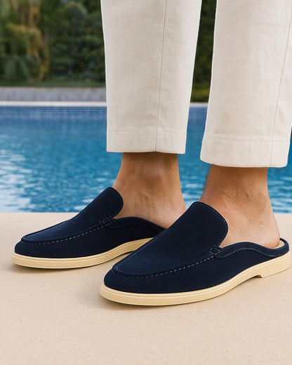 VogeLuxe | Men’s Backless Mule Loafers