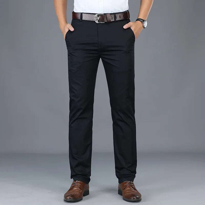 Men's Tailored Classic-Fit Trousers
