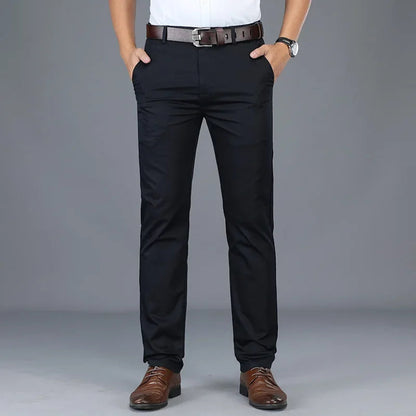 Men's Tailored Classic-Fit Trousers