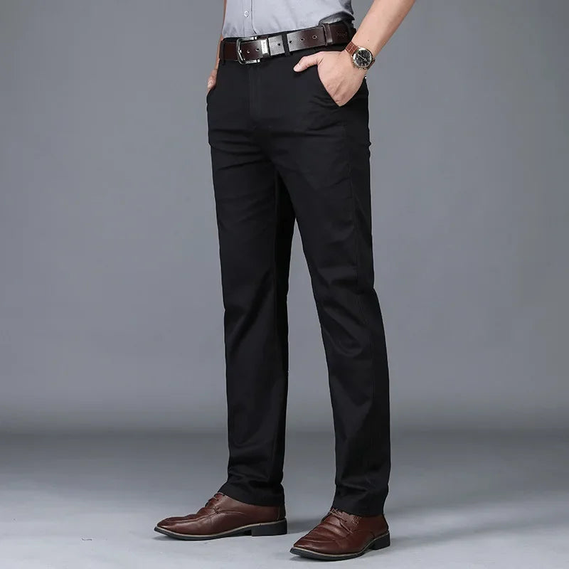 Men's Tailored Classic-Fit Trousers