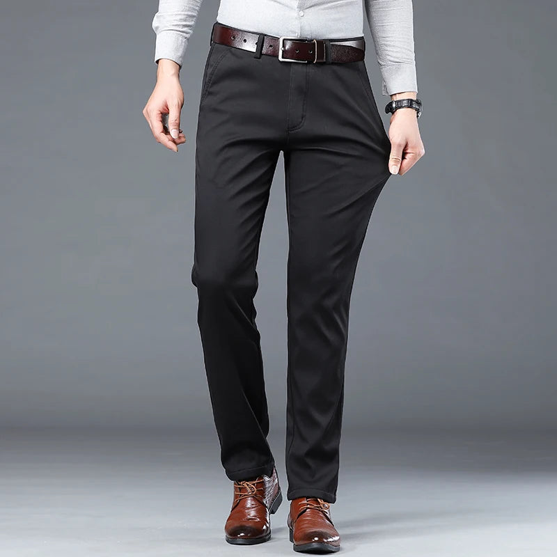 Men's Tailored Classic-Fit Trousers