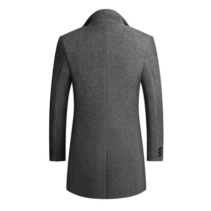 Men’s Tailored Coat with Notch Lapels – Smart Casual and Formal 2