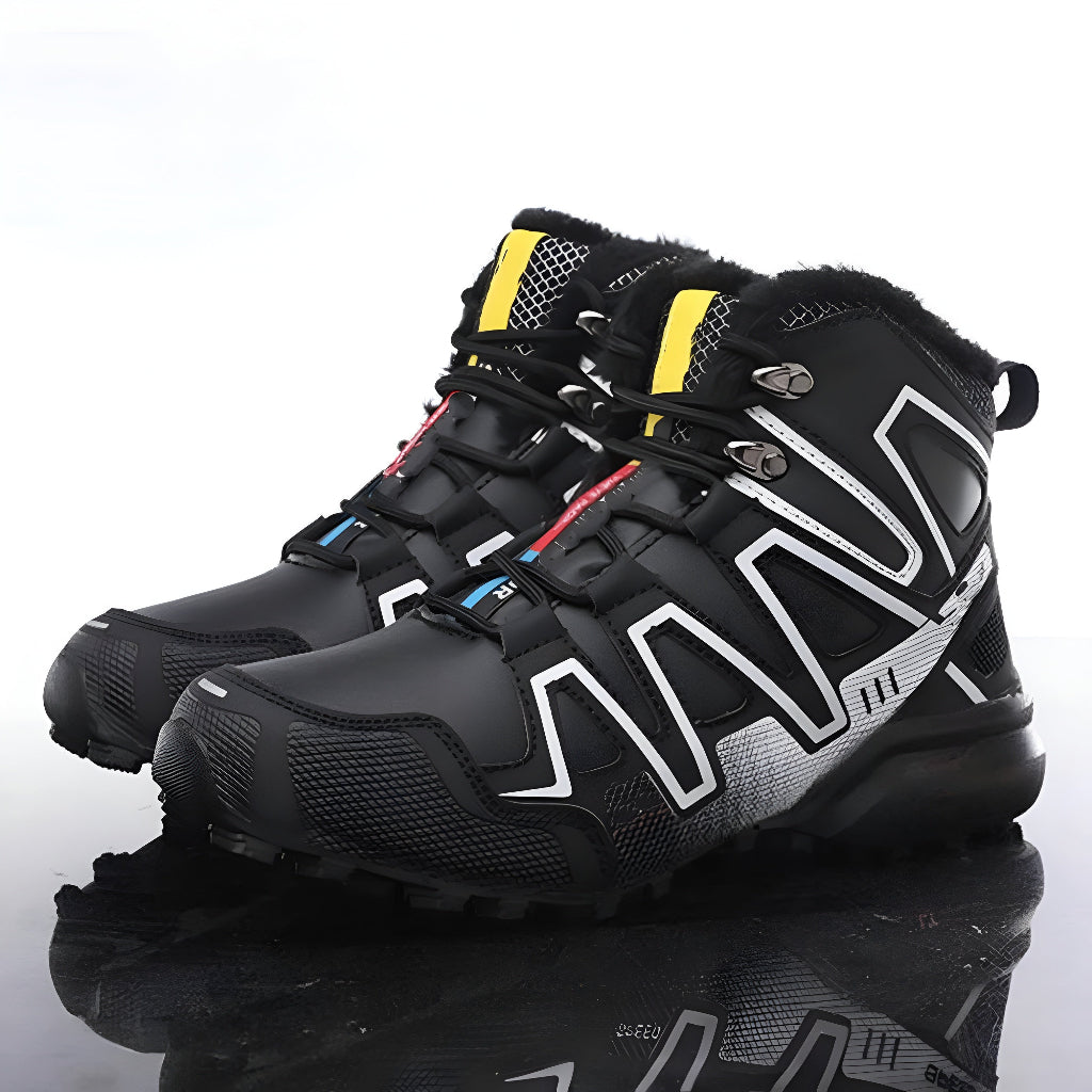 Waterproof Men's Hiking Boots Grip Outdoor Shoes - VogeLuxe