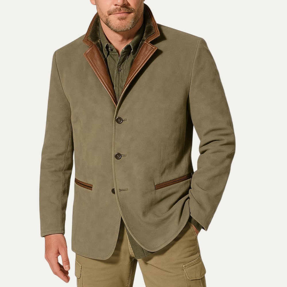 Men’s Vintage Jacket – Classic Autumn Field Style 1