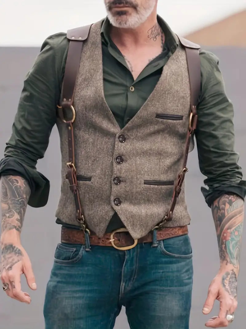 Classic Fit Men's Vest