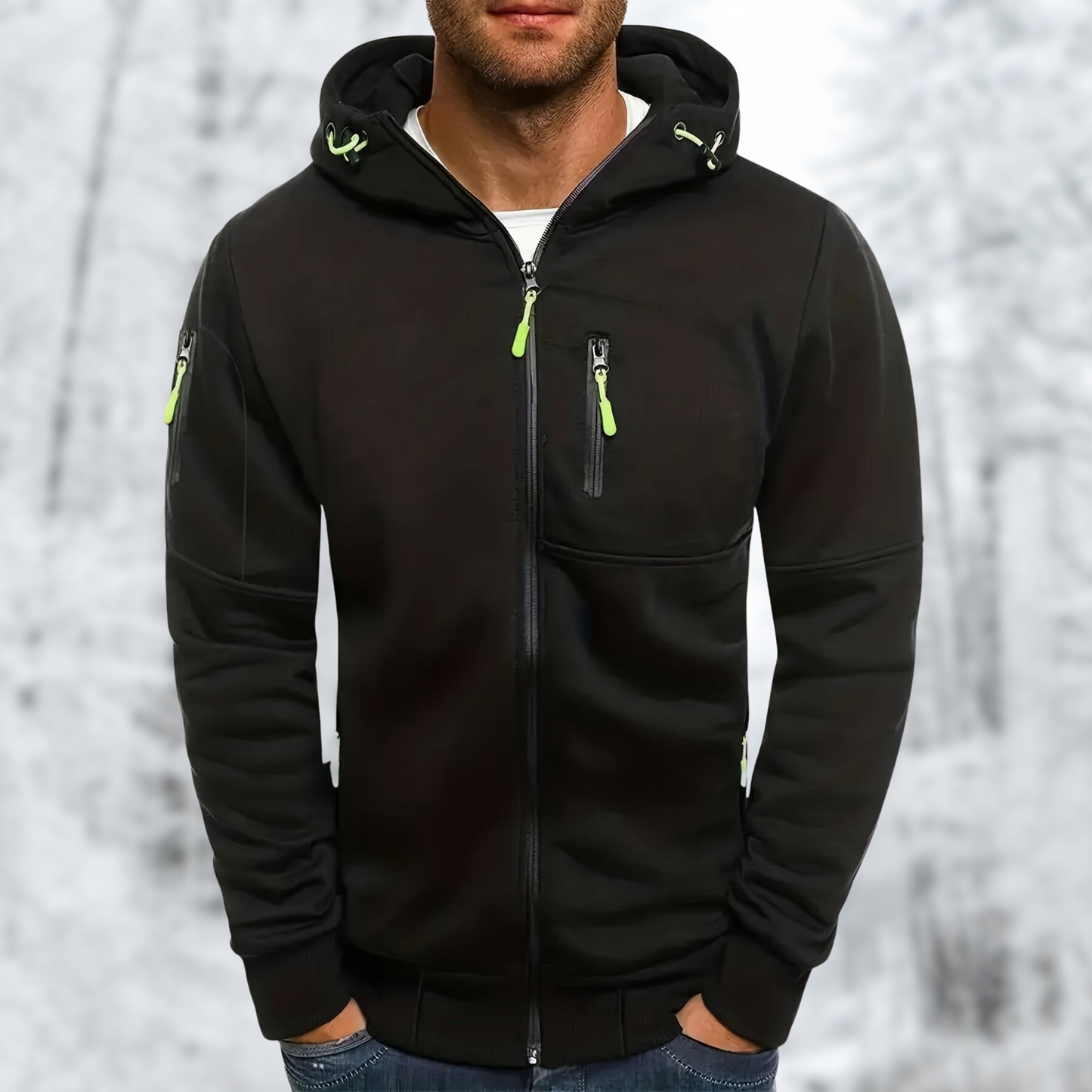 Warm Waterproof Hooded Parka Coat