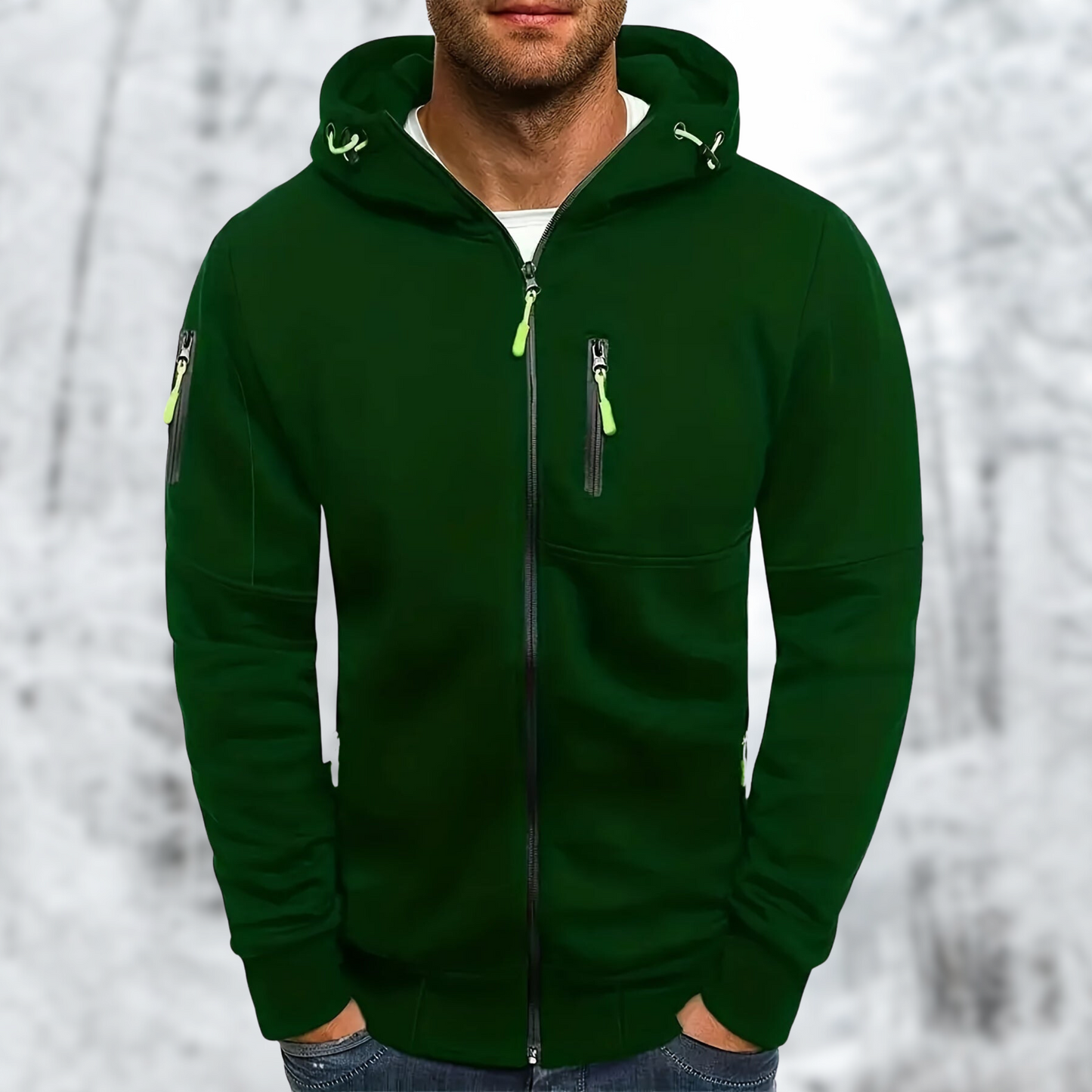 Warm Waterproof Hooded Parka Coat