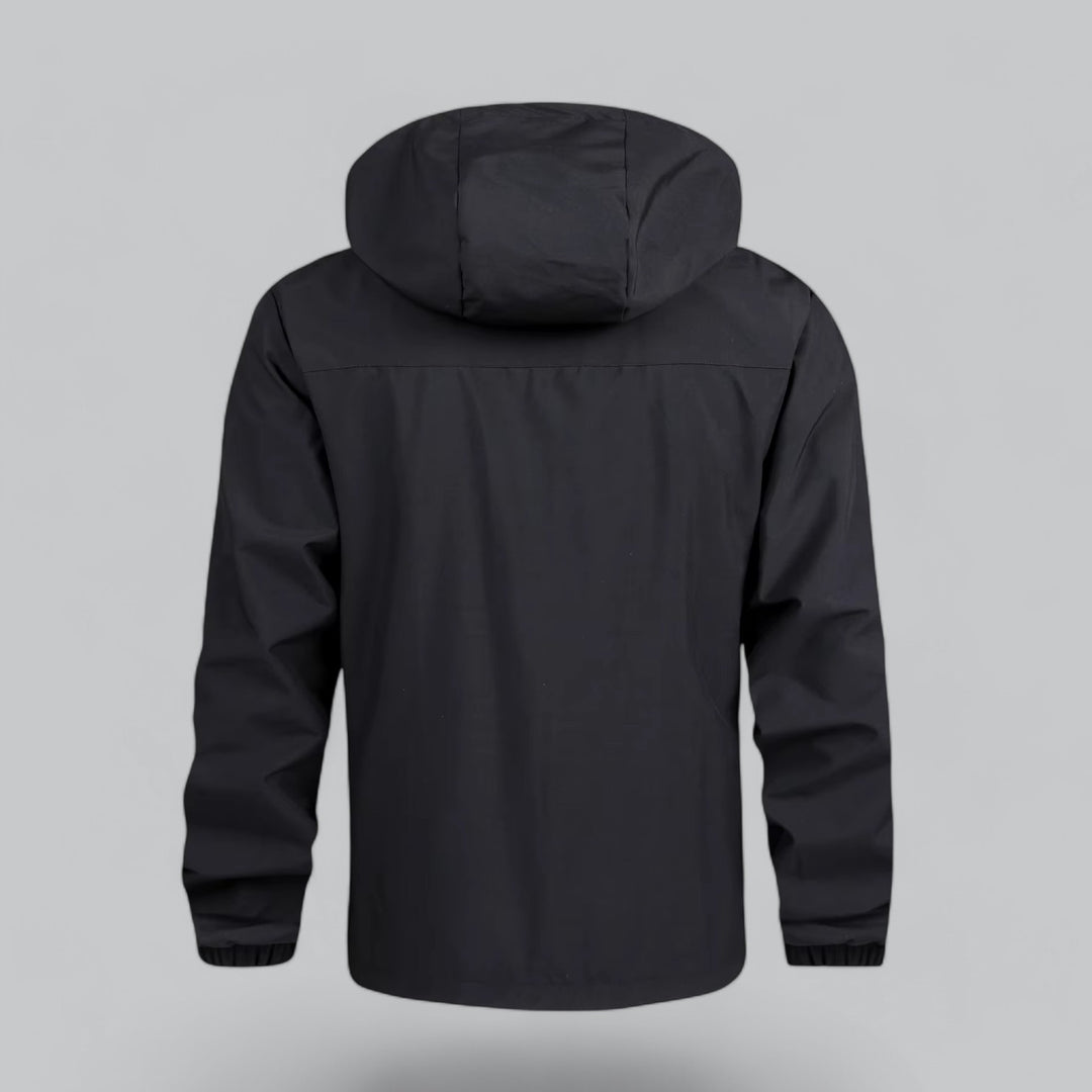 VogeLuxe | Men’s Lightweight Water-Resistant Hooded Jacket