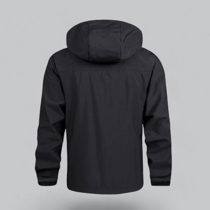 VogeLuxe | Men’s Lightweight Water-Resistant Hooded Jacket