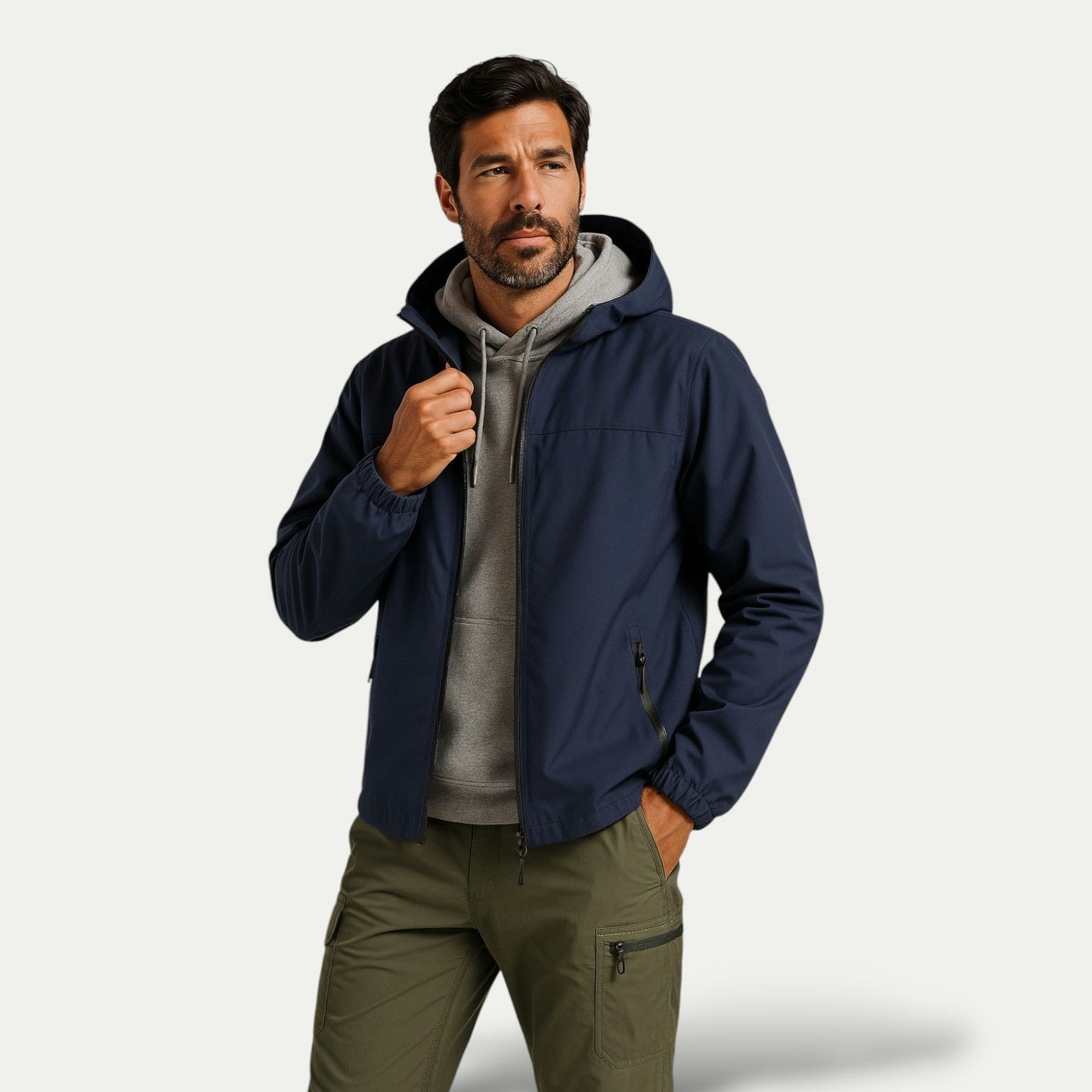 Men's Waterproof Windbreaker Jacket 1