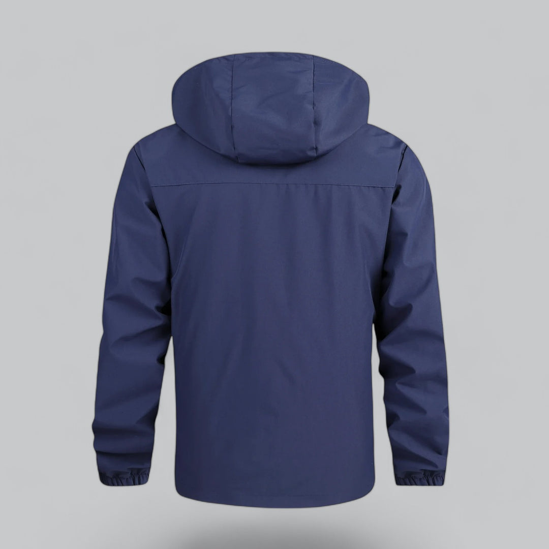 VogeLuxe | Men’s Lightweight Water-Resistant Hooded Jacket