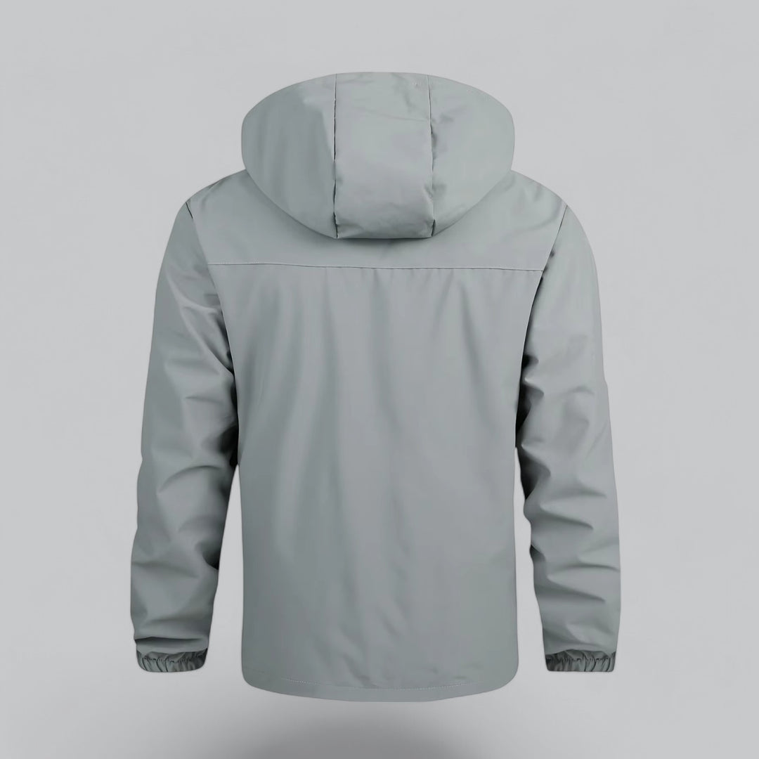 VogeLuxe | Men’s Lightweight Water-Resistant Hooded Jacket