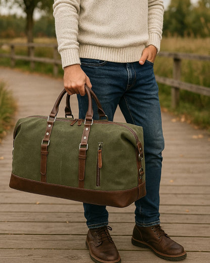 Men's Weekender Travel Duffel Bag