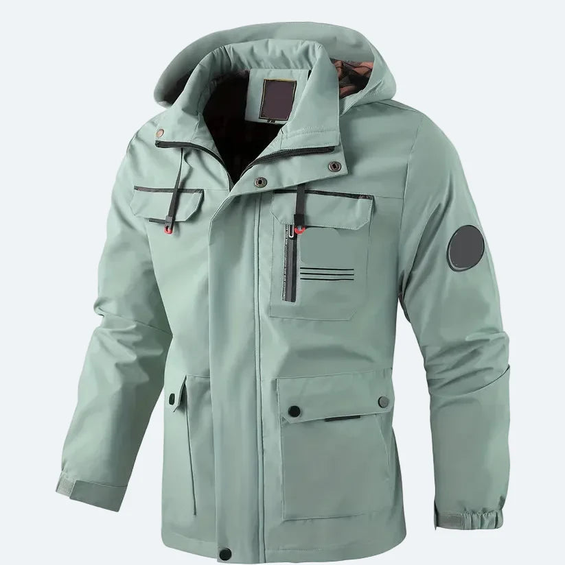 Insulated Water Resistant Parka Coat for Men - VogeLuxe