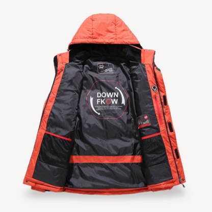 VogeLuxe | Men’s Heavy Insulated Hooded Technical Parka