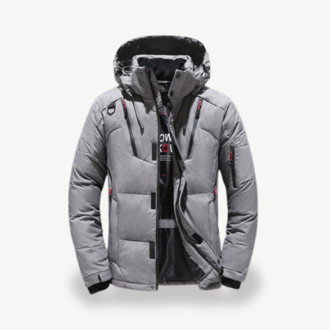 VogeLuxe | Men’s Heavy Insulated Hooded Technical Parka