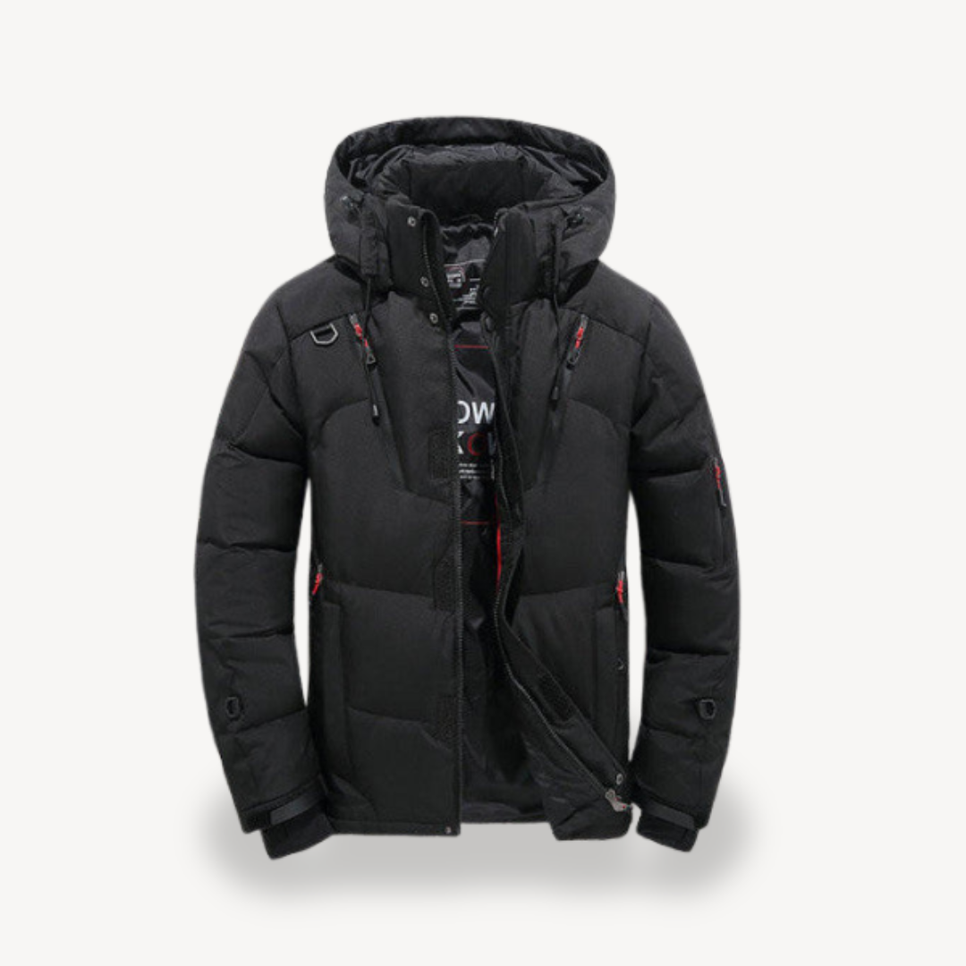 VogeLuxe | Men’s Heavy Insulated Hooded Technical Parka