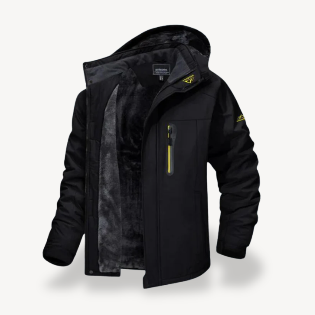 VogeLuxe | Men’s Faux Fur Lined Technical Winter Parka