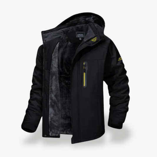 VogeLuxe | Men’s Faux Fur Lined Technical Winter Parka