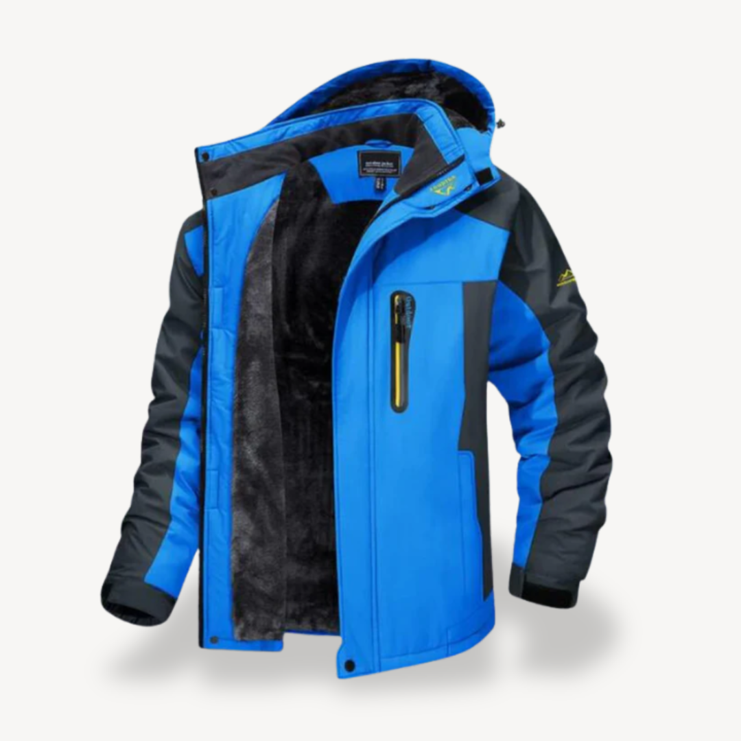 VogeLuxe | Men’s Faux Fur Lined Technical Winter Parka