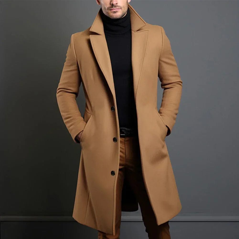 Thermal Men's Long Parka Coat