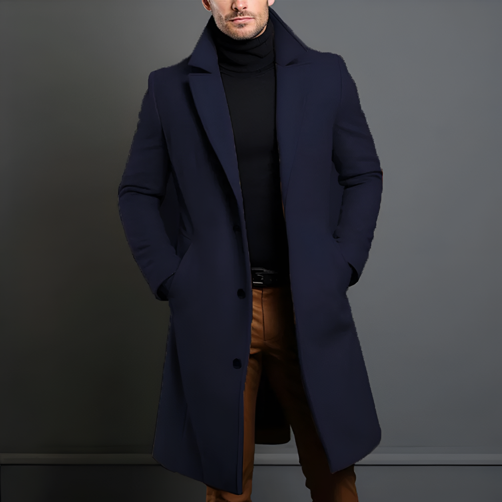 Thermal Men's Long Parka Coat