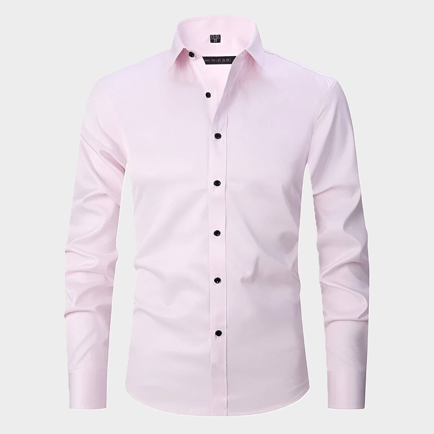 Slim Fit Easy Care Dress Shirt for Men