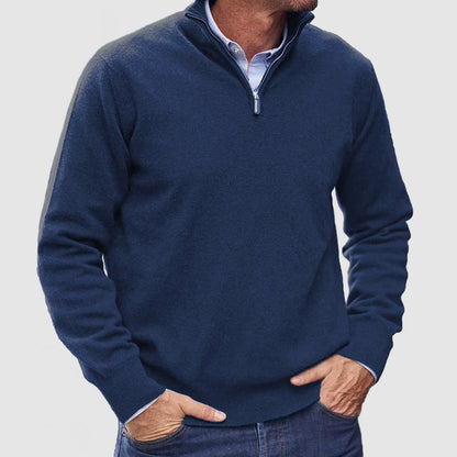 Men's Zipper Basic Sweater 10