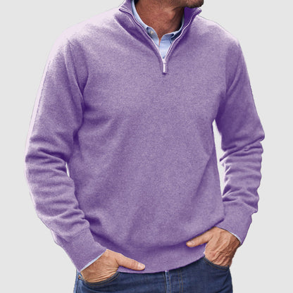 Men's Zipper Basic Sweater 8