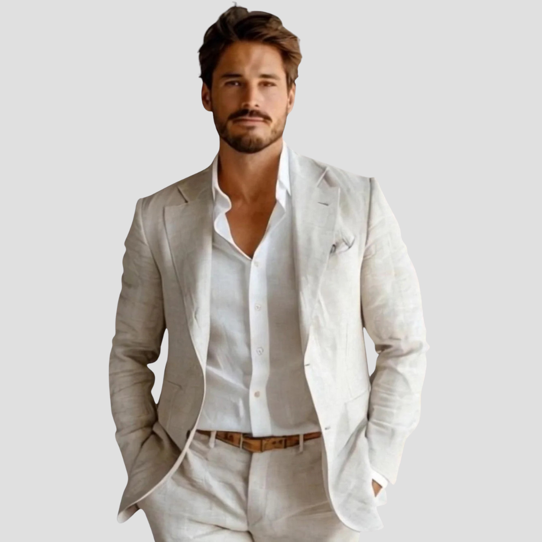 Classic Fit Men's 2 Button Blazer
