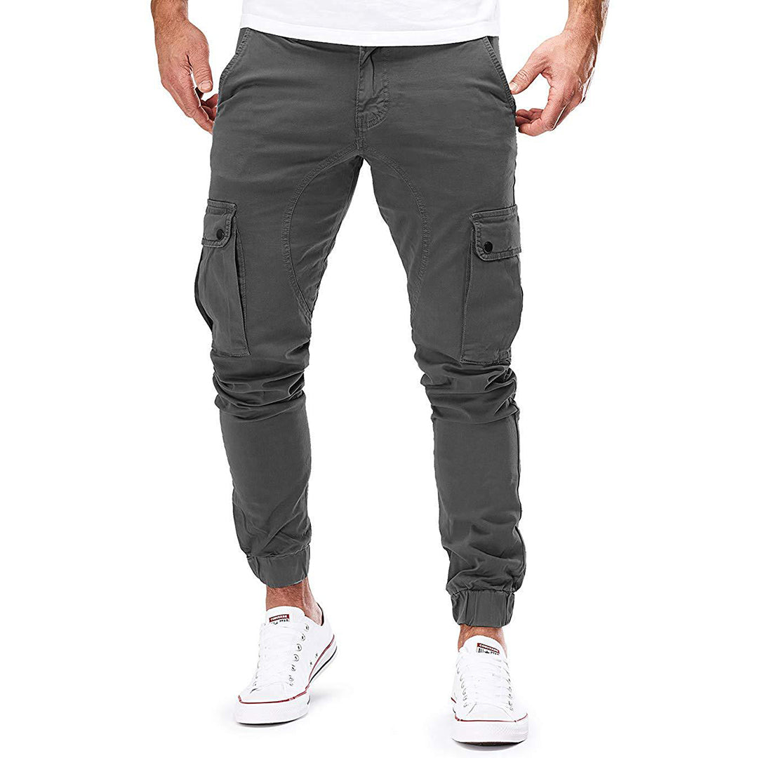 Men's Slim Fit Cargo Pants Comfortable Jogger Style - VogeLuxe