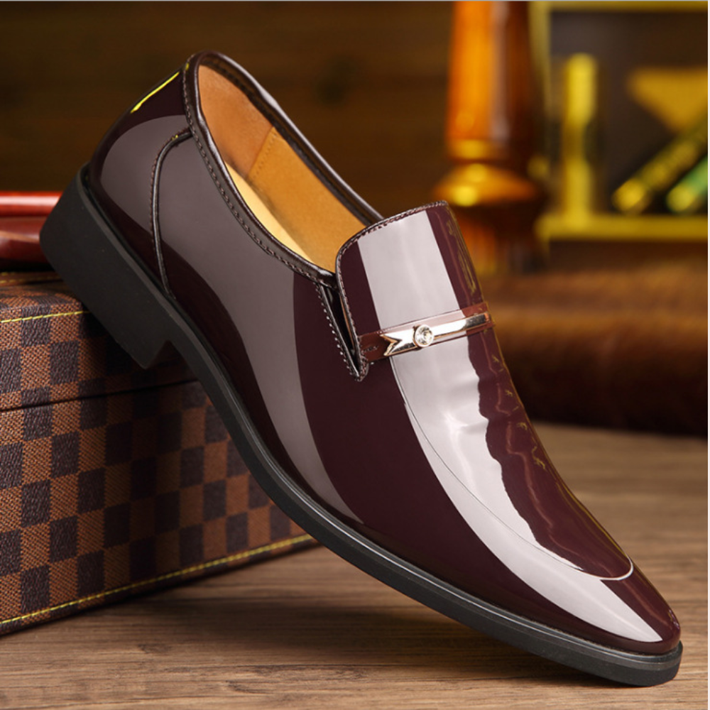 Classic Men's Slip On Leather Loafers