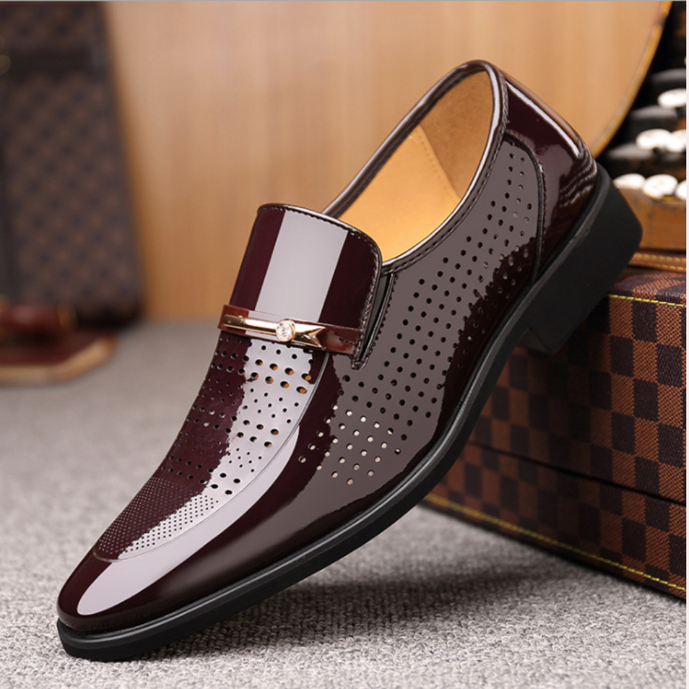 Classic Men's Slip On Leather Loafers