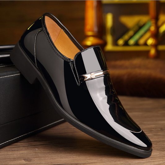Classic Men's Slip On Leather Loafers - VogeLuxe