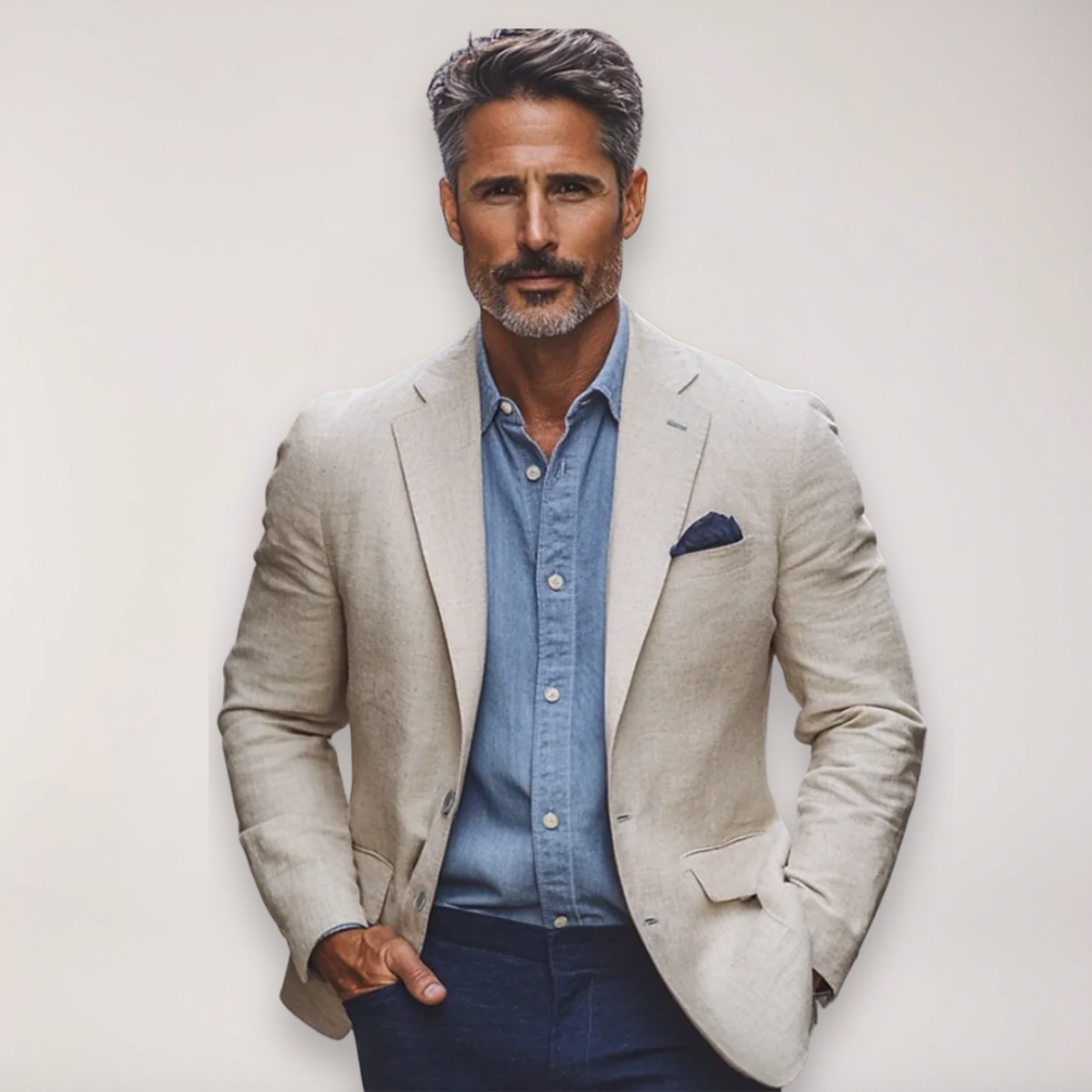 Classic Fit Men's Blazer Jacket - VogeLuxe