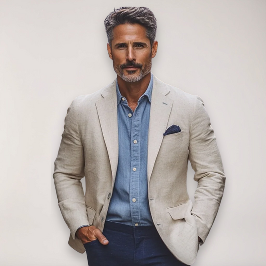 Classic Fit Men's Blazer Jacket - VogeLuxe